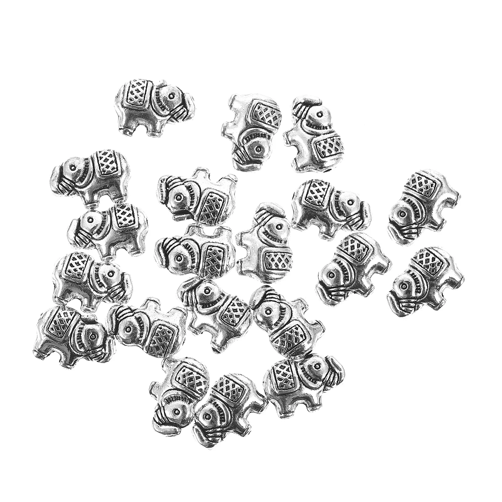 40Pcs Alloy Elephant Bead DIY Vintage Bracelet Accessories Smooth Surface Jewelry Making Non-Rusting Materials
40Pcs Alloy Elephant Bead DIY Vintage Bracelet Accessories Smooth Surface Jewelry Making Non-Rusting Materials