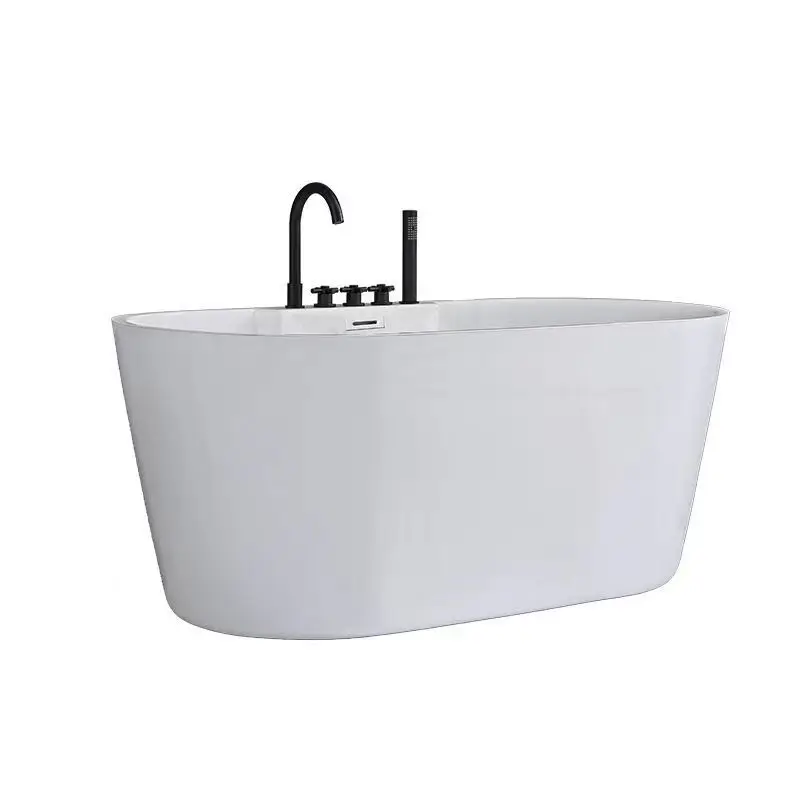 Simple single acrylic adult integrated hotel famous hotel high-end independent bathtub movable
Simple single acrylic adult integrated hotel famous hotel high-end independent bathtub movable