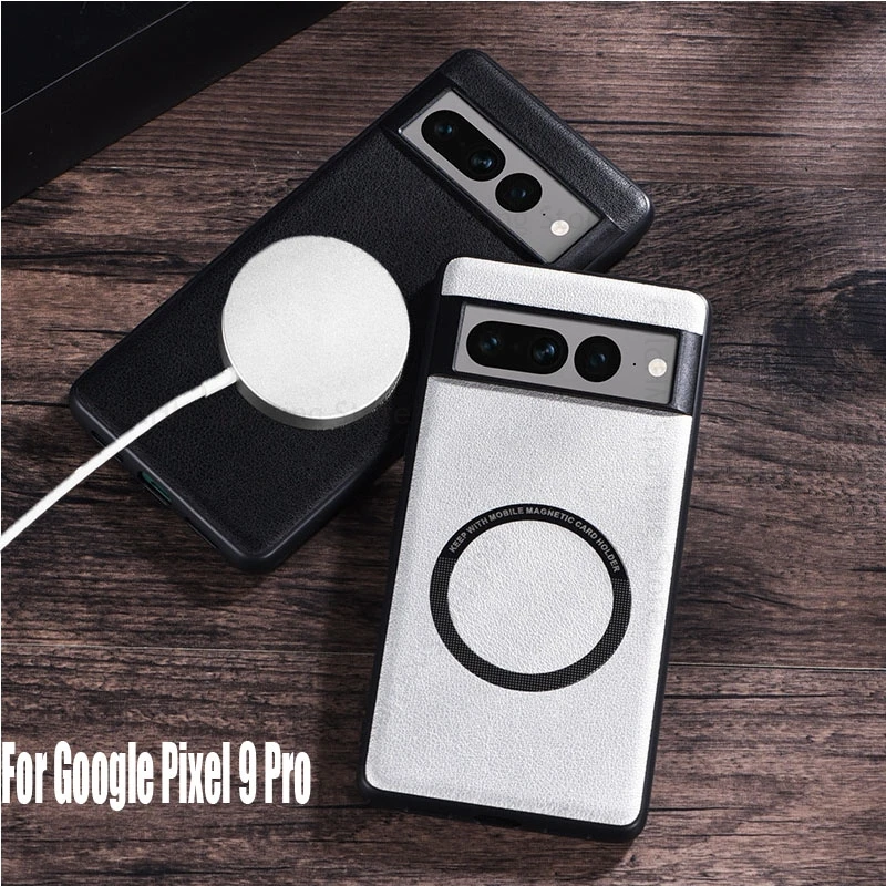 For Google Pixel 9 Pro For Magsafe Leather Phone Case For Pixel 8a 8 7a 6 9 Pro Funda Wireless Charging Magsafing Magnetic Cover
For Google Pixel 9 Pro For Magsafe Leather Phone Case For Pixel 8a 8 7a 6 9 Pro Funda Wireless Charging Magsafing Magnetic Cover