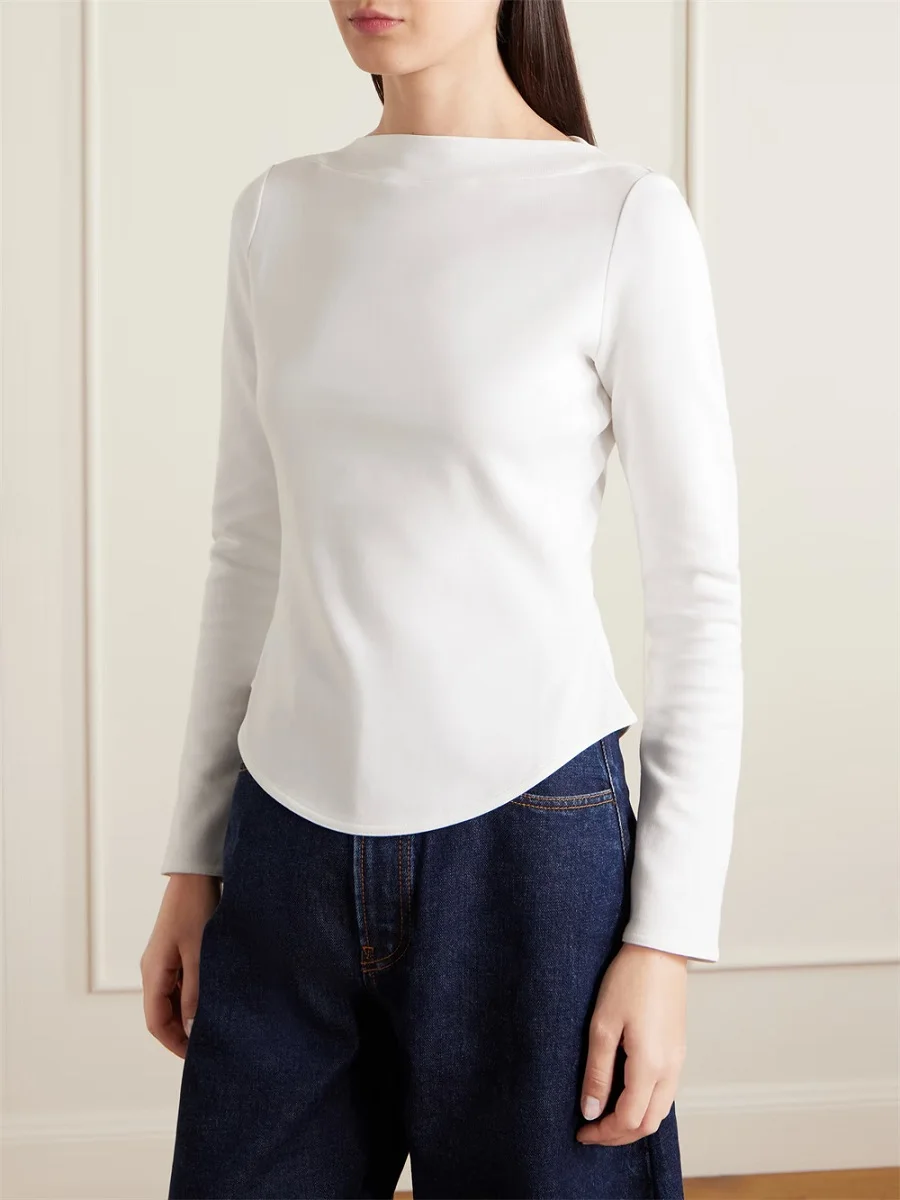 Женская модная рубашка 2026 года, трикотажный эластичный боди из чистого хлопка, женская футболка-топ, универсальный пуловер-бра в стиле Y2K, новая модная коллекция
Женская модная рубашка 2026 года, трикотажный эластичный боди из чистого хлопка, женская футболка-топ, универсальный пуловер-бра в стиле Y2K, новая модная коллекция