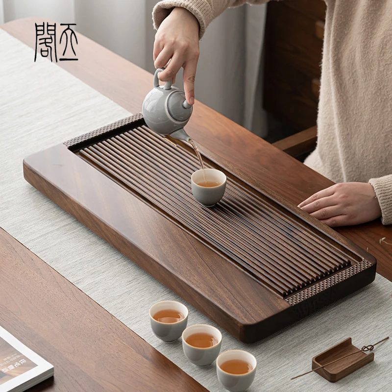 Tianyige Large Rectangular Cherry Wood Tea Tray Whole Piece Wood Drainage Water Storage Dual Purpose Home Use Vintage Style
Tianyige Large Rectangular Cherry Wood Tea Tray Whole Piece Wood Drainage Water Storage Dual Purpose Home Use Vintage Style