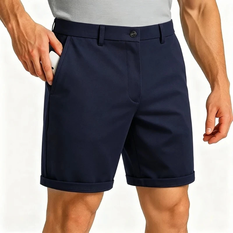 Office Dress Shorts Men Quick Dry Casual Bermuda Shorts Summer Ice Silk Business Zipper Fly Formal Shorts Mens Work Wear Bottoms
Office Dress Shorts Men Quick Dry Casual Bermuda Shorts Summer Ice Silk Business Zipper Fly Formal Shorts Mens Work Wear Bottoms