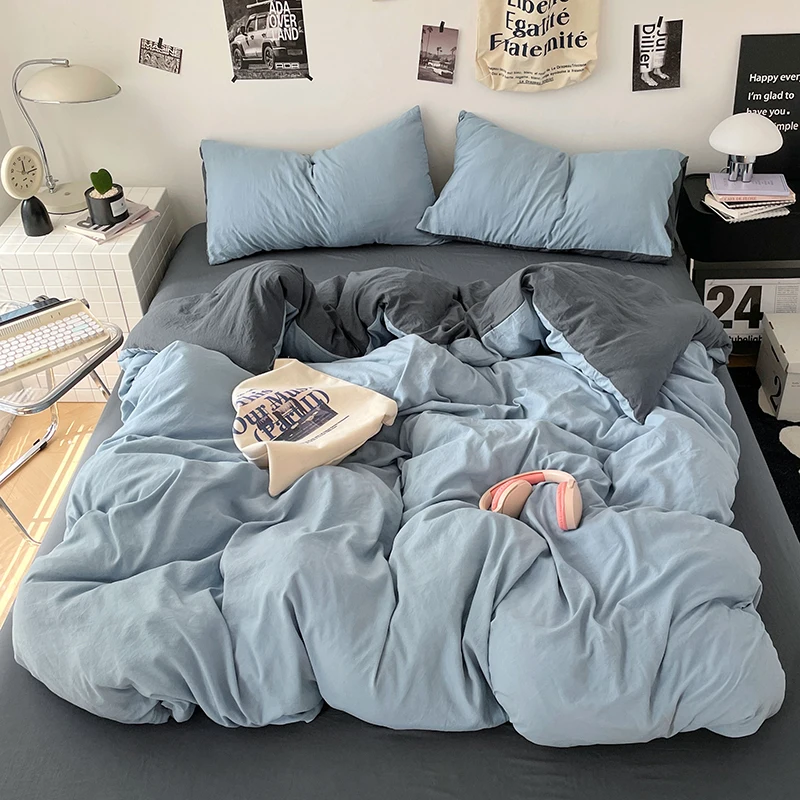 Постельное белье из стираного хлопка INS: однотонное, 100% хлопок (3 или 4 предмета)
Постельное белье из стираного хлопка INS: однотонное, 100% хлопок (3 или 4 предмета)