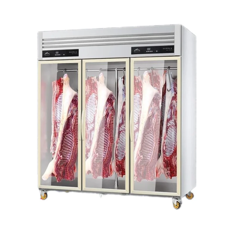 Commercial vertical refrigerated fresh-keeping cabinet display cabinet beef and mutton meat freezer hanging meat cabinet freezer
Commercial vertical refrigerated fresh-keeping cabinet display cabinet beef and mutton meat freezer hanging meat cabinet freezer