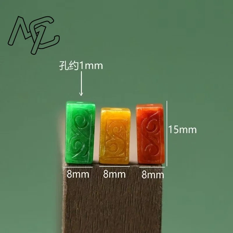 3 шт., натуральный нефрит, прямоугольные цветочные бусины, подвески, серьги «сделай сам», ювелирные изделия из жадеита, очаровательные модные аксессуары, амулет, подарки для женщин и мужчин
3 шт., натуральный нефрит, прямоугольные цветочные бусины, подвески, серьги «сделай сам», ювелирные изделия из жадеита, очаровательные модные аксессуары, амулет, подарки для женщин и мужчин
