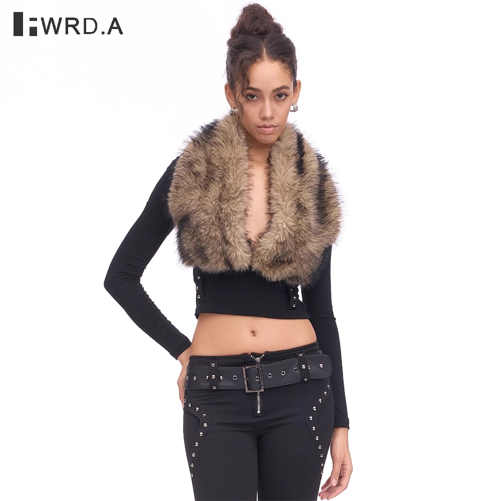 FWRD Sexy Fur Patchwork Deep V Neck Tops Women Slim Fit Long Sleeve Stretchy Base Shirt Clubwear Hot Girl Streetwear#FWRD6039
FWRD Sexy Fur Patchwork Deep V Neck Tops Women Slim Fit Long Sleeve Stretchy Base Shirt Clubwear Hot Girl Streetwear#FWRD6039