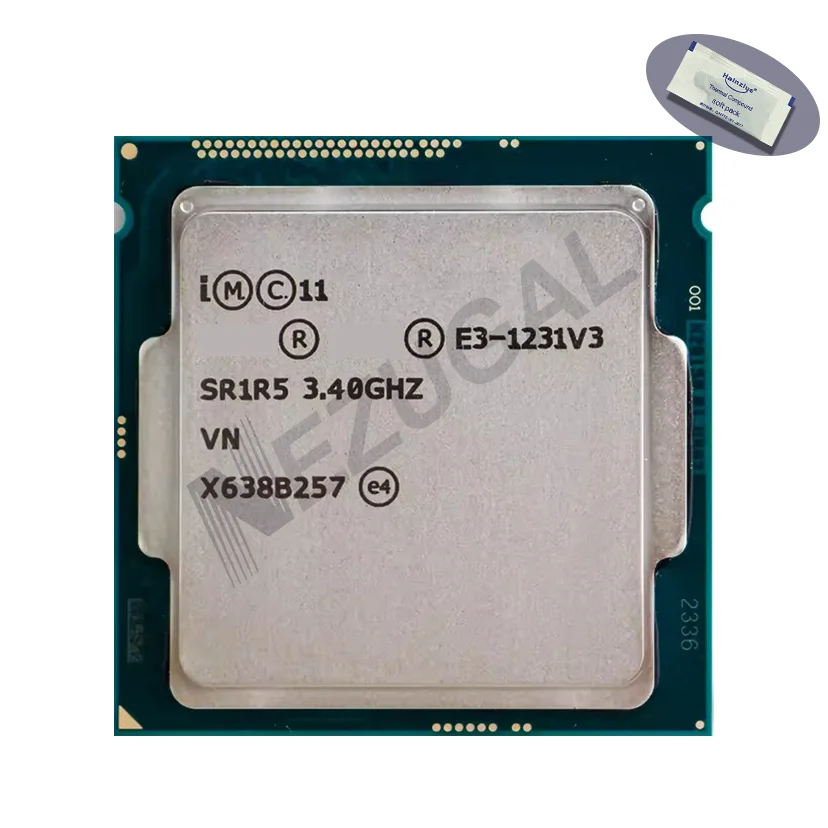 E3-1231v3 E3 1231v3 SR1R5 3,40 до 3,80 ГГц четырехъядерный 8 Мб 80 Вт Процессор LGA1150
E3-1231v3 E3 1231v3 SR1R5 3,40 до 3,80 ГГц четырехъядерный 8 Мб 80 Вт Процессор LGA1150