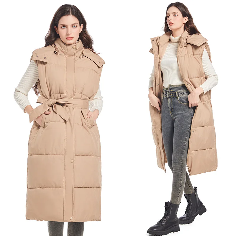 Женский жилет средней длины с капюшоном Jaet 2025, зимний пуховый хлопковый жилет, верхняя одежда, застежка-молния, цветной полиэстер для поездок на работу
Женский жилет средней длины с капюшоном Jaet 2025, зимний пуховый хлопковый жилет, верхняя одежда, застежка-молния, цветной полиэстер для поездок на работу