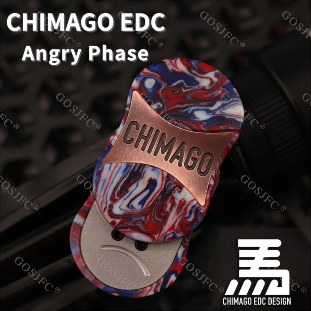 CHIMAGO EDC Angry Phase Fidget Slider Смола Медная нашивка Игрушка для снятия стресса Push Slider Аксессуары для офисного стола Сенсорные игрушки
CHIMAGO EDC Angry Phase Fidget Slider Смола Медная нашивка Игрушка для снятия стресса Push Slider Аксессуары для офисного стола Сенсорные игрушки