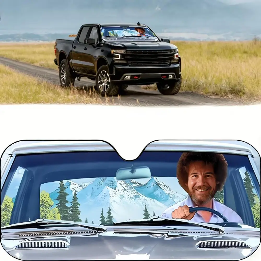 B-Bob R-Ross Sun Visor Reusable Aluminum Foil UV Protector Heat Three-layer Insulation Windshield Sunshades
B-Bob R-Ross Sun Visor Reusable Aluminum Foil UV Protector Heat Three-layer Insulation Windshield Sunshades