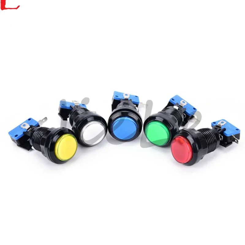 Маленькая кнопка с черным ободом со светодиодной подсветкой и микропереключателем, аркадные детали своими руками, видеоигры, 5 цветов, 30 мм, 10 шт. в партии
Маленькая кнопка с черным ободом со светодиодной подсветкой и микропереключателем, аркадные детали своими руками, видеоигры, 5 цветов, 30 мм, 10 шт. в партии