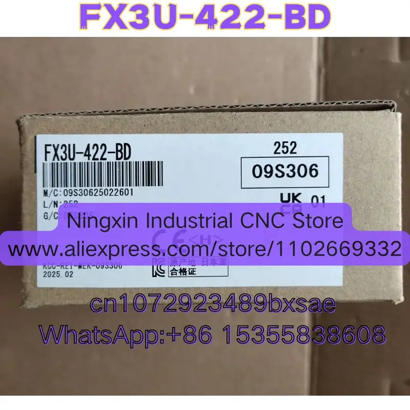 Новейшая коммуникационная плата FX3U-422-BD (FX3U 422 BD)
Новейшая коммуникационная плата FX3U-422-BD (FX3U 422 BD)