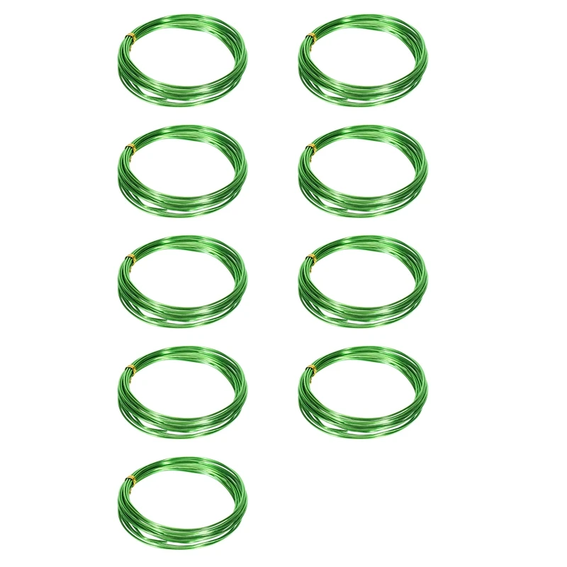 9 Rolls Bonsai Wires Anodized Aluminum Bonsai Training Wire With 3 Sizes (1.0 Mm,1.5 Mm,2.0 Mm),Total 147 Feet
9 Rolls Bonsai Wires Anodized Aluminum Bonsai Training Wire With 3 Sizes (1.0 Mm,1.5 Mm,2.0 Mm),Total 147 Feet