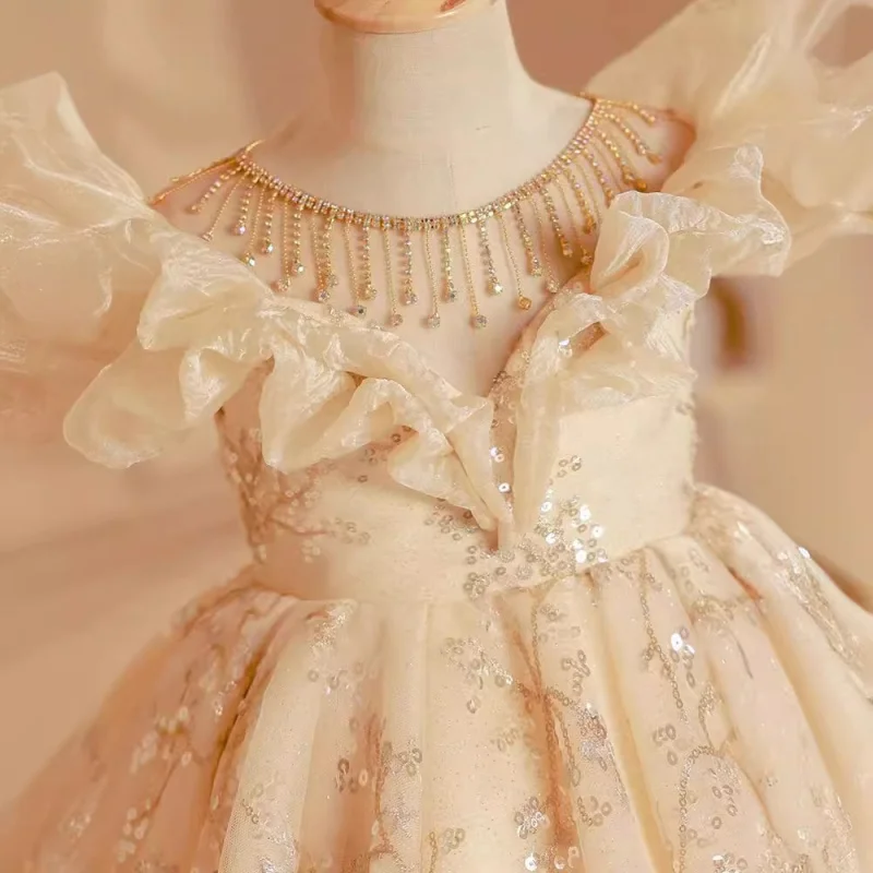 Girls' Formal Dress Princess Dress Children's Fashionable Show Host Piano Performance Puffy Dress 2025 Summer New Style
Girls' Formal Dress Princess Dress Children's Fashionable Show Host Piano Performance Puffy Dress 2025 Summer New Style