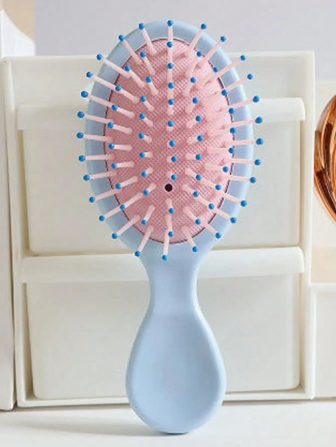 1pc Mini Cute Macaron Toothbrush, Portable Travel Wet/Dry Cushion Toothbrush, Suitable For Daily Travel, Girls, Hair Brush, Gift For Mom, Friends, Back To School, Graduation
1pc Mini Cute Macaron Toothbrush, Portable Travel Wet/Dry Cushion Toothbrush, Suitable For Daily Travel, Girls, Hair Brush, Gift For Mom, Friends, Back To School, Graduation