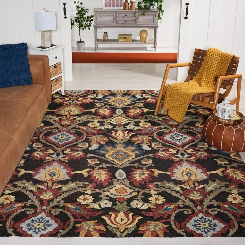 Advanced Retro Floral Pattern Living Room Carpet Foldable Machine Washable Sofa Coffee Table Non Slip Floor Mat Bedroom Soft Rug
Advanced Retro Floral Pattern Living Room Carpet Foldable Machine Washable Sofa Coffee Table Non Slip Floor Mat Bedroom Soft Rug