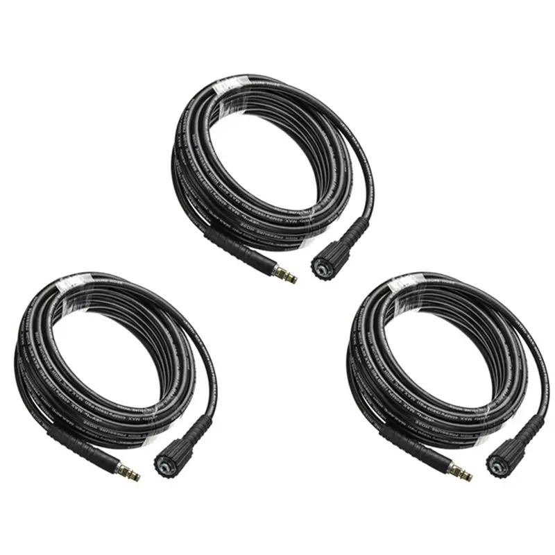 3X, 10M High Pressure E Washer Water Cleaner Clean Pure Copper Car Wash Hose For Karcher K2 K3 K4 K5 K6 K7
3X, 10M High Pressure E Washer Water Cleaner Clean Pure Copper Car Wash Hose For Karcher K2 K3 K4 K5 K6 K7