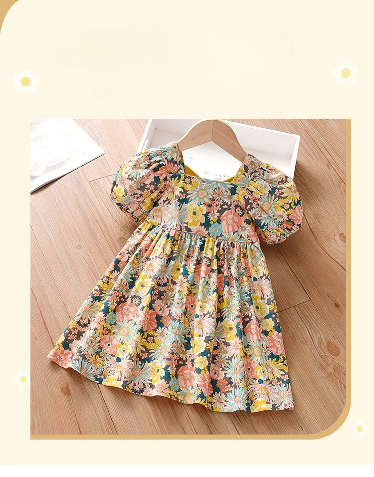 New Girls' Summer Fashion Dress Kids Princess Weeding Paty Dress Cotton Dress Show Baby Children's Stylish Cute Floral Dress
New Girls' Summer Fashion Dress Kids Princess Weeding Paty Dress Cotton Dress Show Baby Children's Stylish Cute Floral Dress