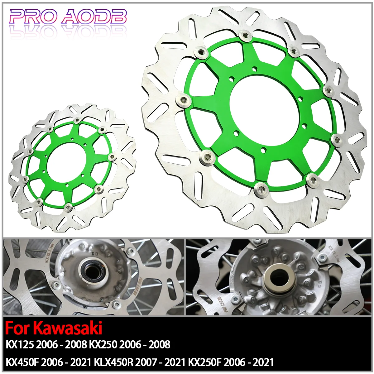 For Kawasaki KX250F KX450F KX 250 450 250F 450F Motorcycle 320mm Front Rear Brake Disc Floating Rotor 2006-2018 2019 2020 2021
For Kawasaki KX250F KX450F KX 250 450 250F 450F Motorcycle 320mm Front Rear Brake Disc Floating Rotor 2006-2018 2019 2020 2021