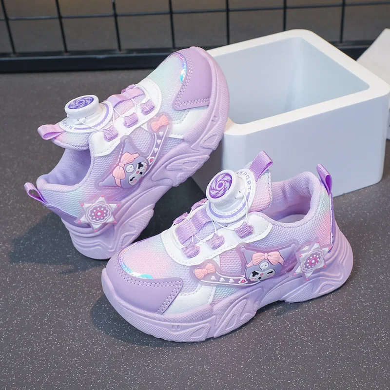 Sanrio Spring Autumn Kids Sneakers Running sports shoes hello kitty kuromi Girls New Swivel Button Breathable Casual Shoes
Sanrio Spring Autumn Kids Sneakers Running sports shoes hello kitty kuromi Girls New Swivel Button Breathable Casual Shoes
