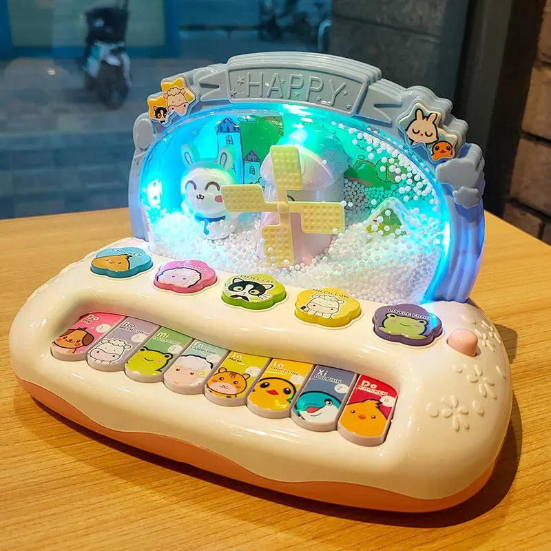 Снежинка-головоломка, музыкальное пианино, игрушки для раннего детства, электронное пианино для малышей от 0 до 1 года, старше 2 года, для младенцев и малышей 12 месяцев 6
Снежинка-головоломка, музыкальное пианино, игрушки для раннего детства, электронное пианино для малышей от 0 до 1 года, старше 2 года, для младенцев и малышей 12 месяцев 6