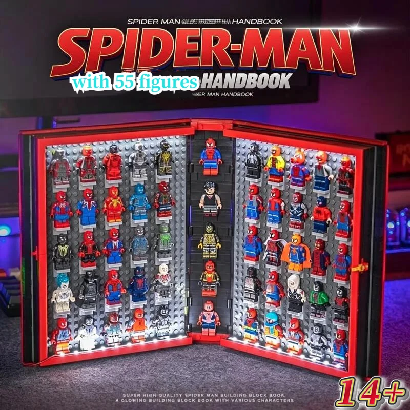 2026 1888pcs Heroes 2461 Spider Minifigure Collection 55 Styles of FigureBuilding Blocks Book Models Building Blocks Toys Gifts
2026 1888pcs Heroes 2461 Spider Minifigure Collection 55 Styles of FigureBuilding Blocks Book Models Building Blocks Toys Gifts