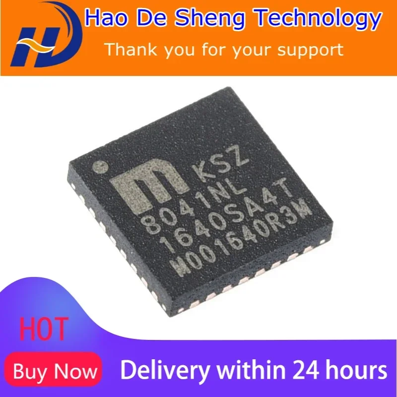 10PCS/LOT KSZ8041NL KSZ8041 KSZ8041NLI QFN32 New Original in Stock Active Components
10PCS/LOT KSZ8041NL KSZ8041 KSZ8041NLI QFN32 New Original in Stock Active Components