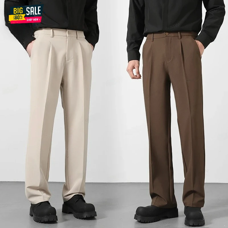 Brand Autumn Casual Pants Men Business Elastic Waist Korean Style Black Brown Grey Khaki Trousers Male Plus Size S-4XL
Brand Autumn Casual Pants Men Business Elastic Waist Korean Style Black Brown Grey Khaki Trousers Male Plus Size S-4XL