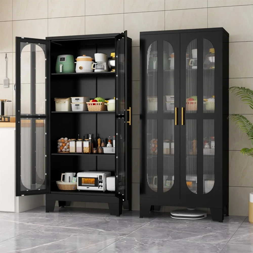 Metal Kitchen Pantry Storage Cabinet,Food Pantries Cabinets with Acrylic Glass Doors and Adjustable Shelves,Storage Cupboard for
Metal Kitchen Pantry Storage Cabinet,Food Pantries Cabinets with Acrylic Glass Doors and Adjustable Shelves,Storage Cupboard for