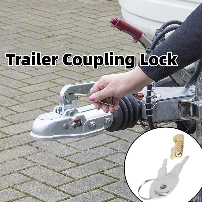 RV Plug-In Lock Ball Hitch Trailer Coupling Lock With Key Anti-Theft Lock Clutch Lock For RV Boat Trailer Coupling Accessories
RV Plug-In Lock Ball Hitch Trailer Coupling Lock With Key Anti-Theft Lock Clutch Lock For RV Boat Trailer Coupling Accessories