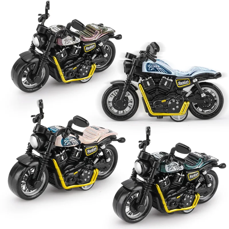Alloy Pull Back Car Boys Educational Simulation Motorbike Toy Cartoon Design Motorbike Model Classic Style Toys Car Children Toy
Alloy Pull Back Car Boys Educational Simulation Motorbike Toy Cartoon Design Motorbike Model Classic Style Toys Car Children Toy