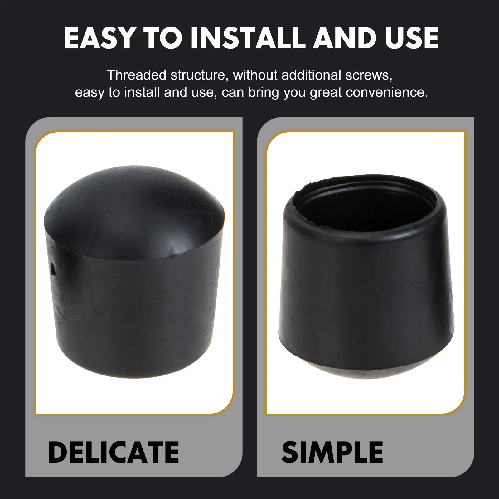 16Pcs Foosball Rod Covers Soft Rubber End Caps for Soccer Table Machines Player Safety Smooth Rod Movement Parts
16Pcs Foosball Rod Covers Soft Rubber End Caps for Soccer Table Machines Player Safety Smooth Rod Movement Parts