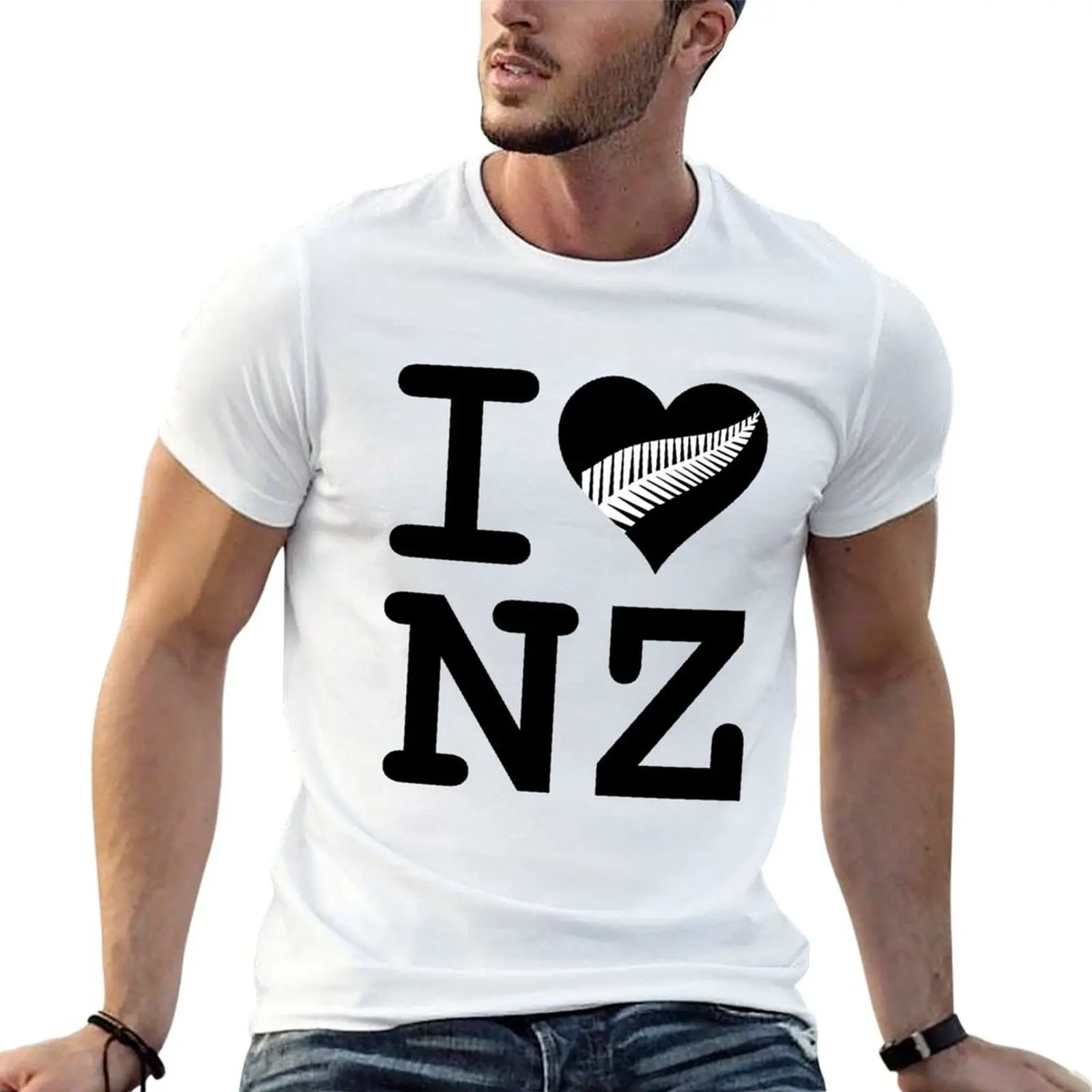 I Heart NZ -Silver Fern Heart T-Shirt men t shirt cotton 100% cotton tshirt 100% man t shirts graphic T-shirt
I Heart NZ -Silver Fern Heart T-Shirt men t shirt cotton 100% cotton tshirt 100% man t shirts graphic T-shirt