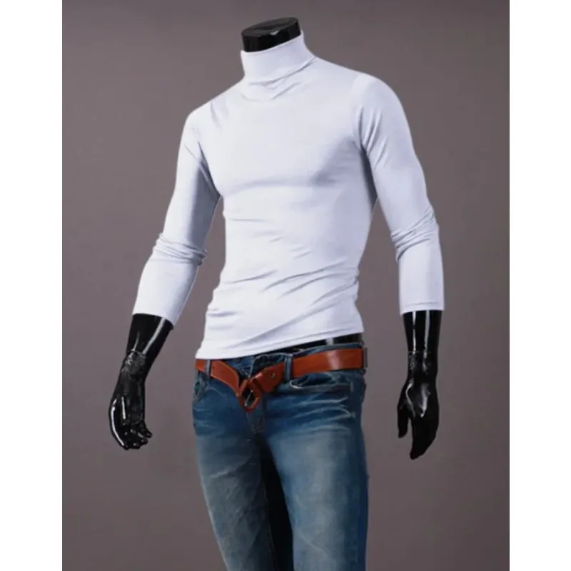 High Neck Thin Slim Long Sleeve T-shirt Thermal Underwear Tops Men Four Seasons Clothes Bodybuilding Sport Tees Casual Quick Dry
High Neck Thin Slim Long Sleeve T-shirt Thermal Underwear Tops Men Four Seasons Clothes Bodybuilding Sport Tees Casual Quick Dry