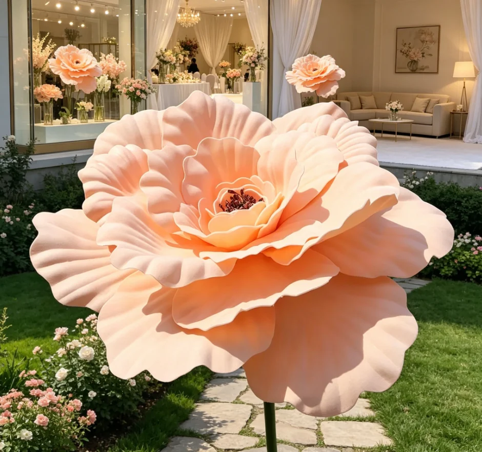 Fake Flowers 30-80cm Artificial Peony Wedding Party Decoration Large Flower Show Props DIY Flower for Background Wall Decoration
Fake Flowers 30-80cm Artificial Peony Wedding Party Decoration Large Flower Show Props DIY Flower for Background Wall Decoration