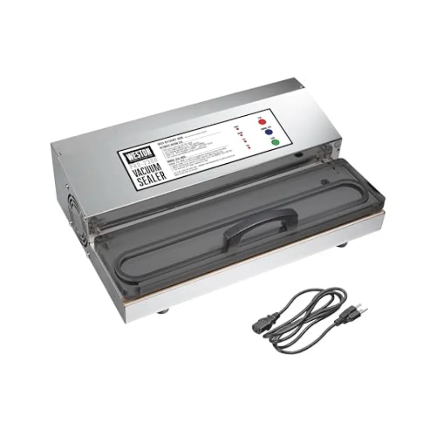 Commercial Grade Vacuum Sealer Machine for Food Preservation Sous Vide Extra-Wide 5mm Bar Seals Bags up to 15 Wide 1020 Watts S
Commercial Grade Vacuum Sealer Machine for Food Preservation Sous Vide Extra-Wide 5mm Bar Seals Bags up to 15 Wide 1020 Watts S
