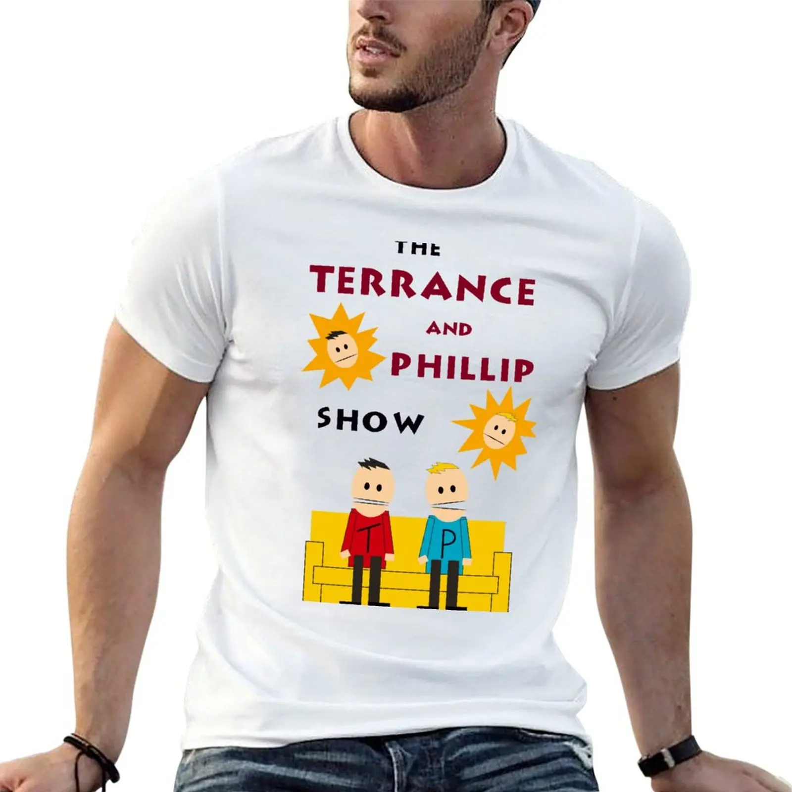 South Park Terrance and Phillip T-Shirt Festival Short Sleeve T-Shirt
South Park Terrance and Phillip T-Shirt Festival Short Sleeve T-Shirt