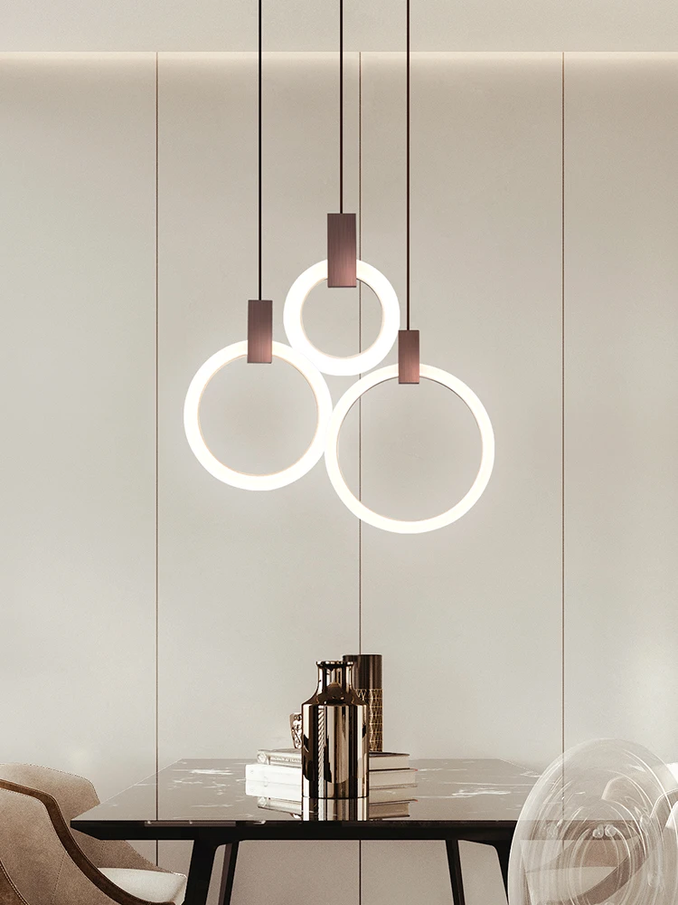 Personalized RestaurantChandeli Lights Simple Modern LED Bar Living Luxury Creative Circular Coffee Shop Front Desk Room Decor
Personalized RestaurantChandeli Lights Simple Modern LED Bar Living Luxury Creative Circular Coffee Shop Front Desk Room Decor