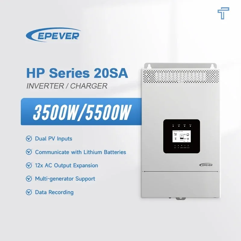 EPever 3.5KW 48V Hybrid Inverter MPPT 230V Pure Sine Wave Solar Inverter 220V Hybrid Solar Inverter For Solar System
EPever 3.5KW 48V Hybrid Inverter MPPT 230V Pure Sine Wave Solar Inverter 220V Hybrid Solar Inverter For Solar System