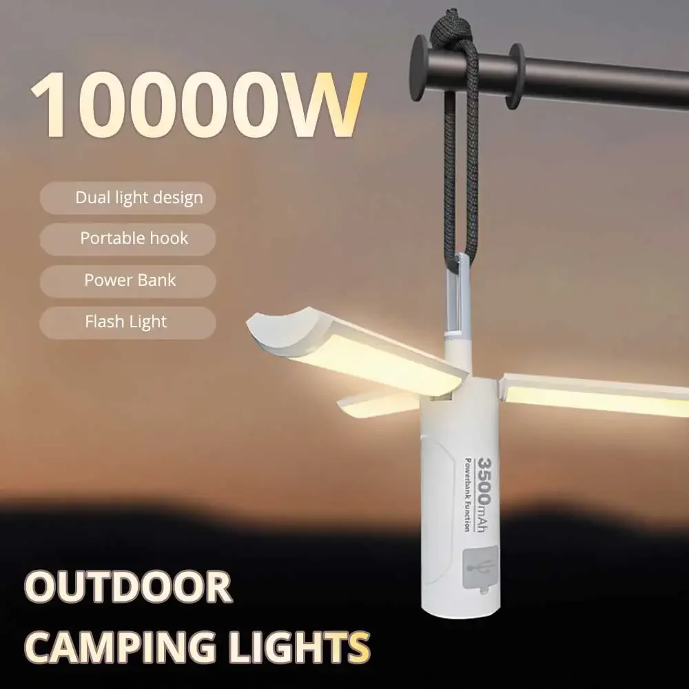 100000W Super Camping Light Infinite Dimming Tent Light Usb Recharge Workshop Lamp Emergency Camp Equipment Bulb Outdoor Camping
100000W Super Camping Light Infinite Dimming Tent Light Usb Recharge Workshop Lamp Emergency Camp Equipment Bulb Outdoor Camping