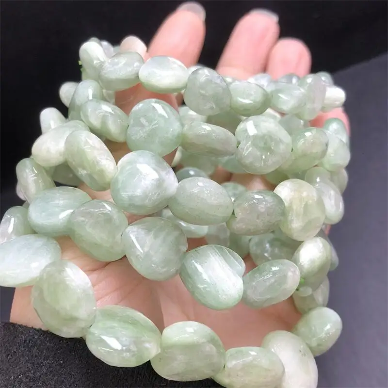 Natural Clear Green Grandmother Quartz Heart Bracelet Women Reiki Healing Strand Jewelry For Female Holiday Gift 1PCS
Natural Clear Green Grandmother Quartz Heart Bracelet Women Reiki Healing Strand Jewelry For Female Holiday Gift 1PCS