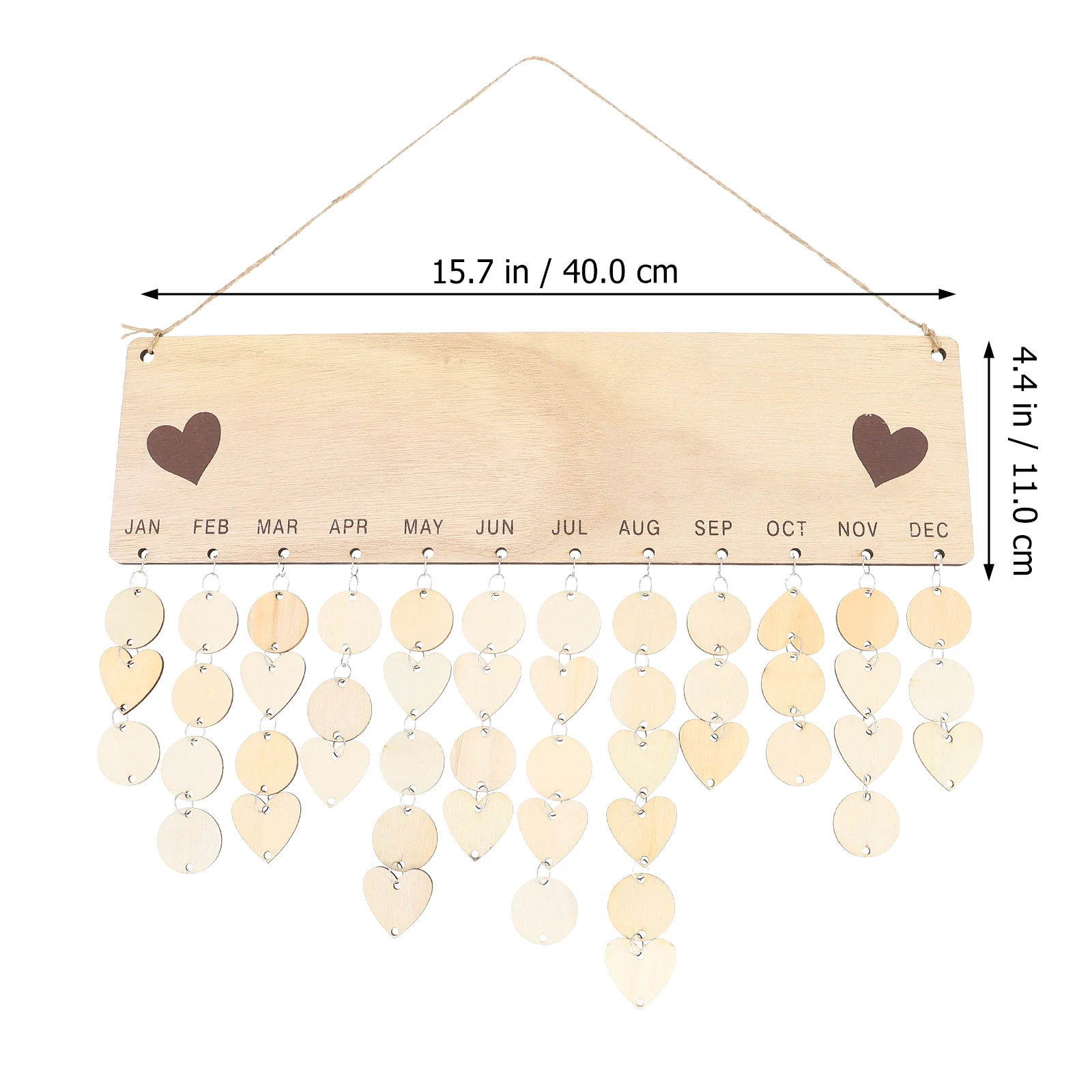 Wooden Birthday Celebration Planner Board Hanging Calendar Reminder Home Decor Wooden Slice Write Name Date Perfect Gift
Wooden Birthday Celebration Planner Board Hanging Calendar Reminder Home Decor Wooden Slice Write Name Date Perfect Gift