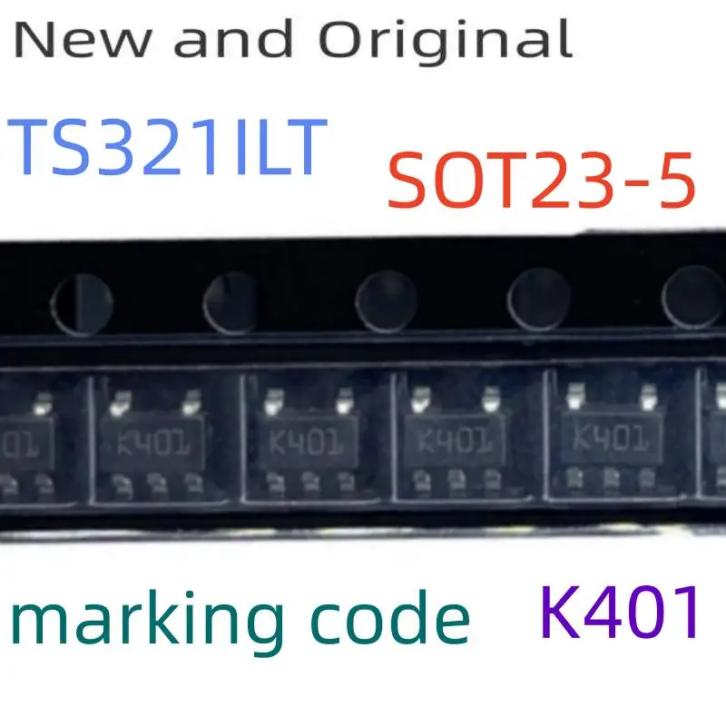 Ts321Ilt Sot23-5 32V 50Ma Low Power Single Operational Amplifier Marking Code K401
Ts321Ilt Sot23-5 32V 50Ma Low Power Single Operational Amplifier Marking Code K401