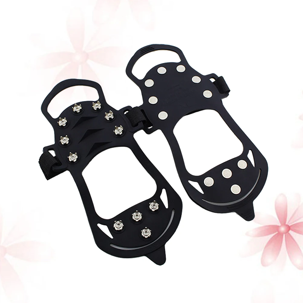 Non-slip Shoe Covers Snow and Ice Cleats Shoes Crampons Splint Spikes Grips Hiking
Non-slip Shoe Covers Snow and Ice Cleats Shoes Crampons Splint Spikes Grips Hiking