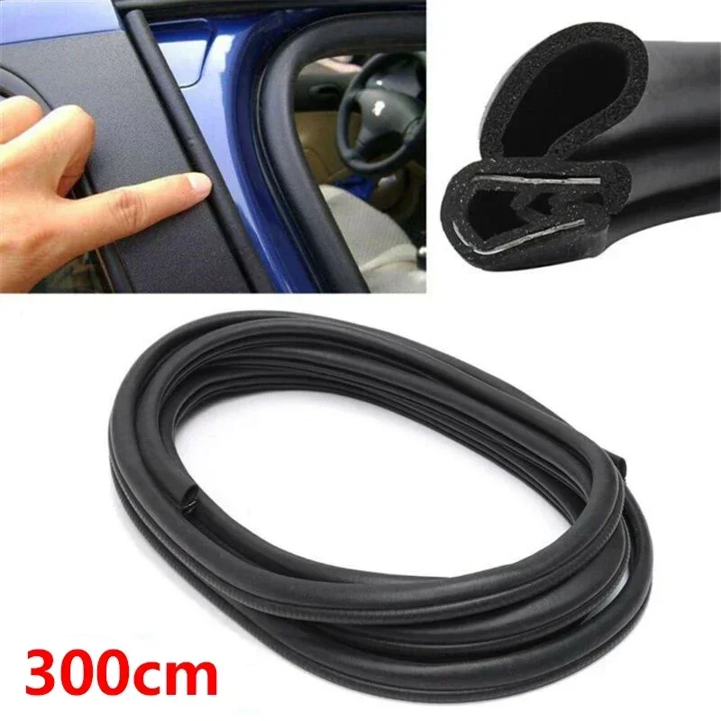 Protector Car Sealing Strip Rubber Trim Wear resistant Guard Moulding 300cm Accessory Black Decoration Door Parts
Protector Car Sealing Strip Rubber Trim Wear resistant Guard Moulding 300cm Accessory Black Decoration Door Parts