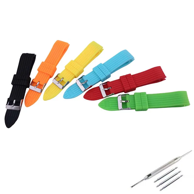 Silicone watch band 20mm belt buckle curved watch accessories Compatible for Seiko Tissot Mido Sports rubber strap Men and women
Silicone watch band 20mm belt buckle curved watch accessories Compatible for Seiko Tissot Mido Sports rubber strap Men and women