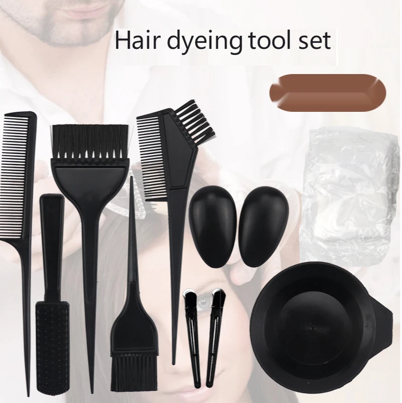 11/12pcsHome salon Hair coloring set hair brush comb disposable tools treatment bowl ear muffs
11/12pcsHome salon Hair coloring set hair brush comb disposable tools treatment bowl ear muffs