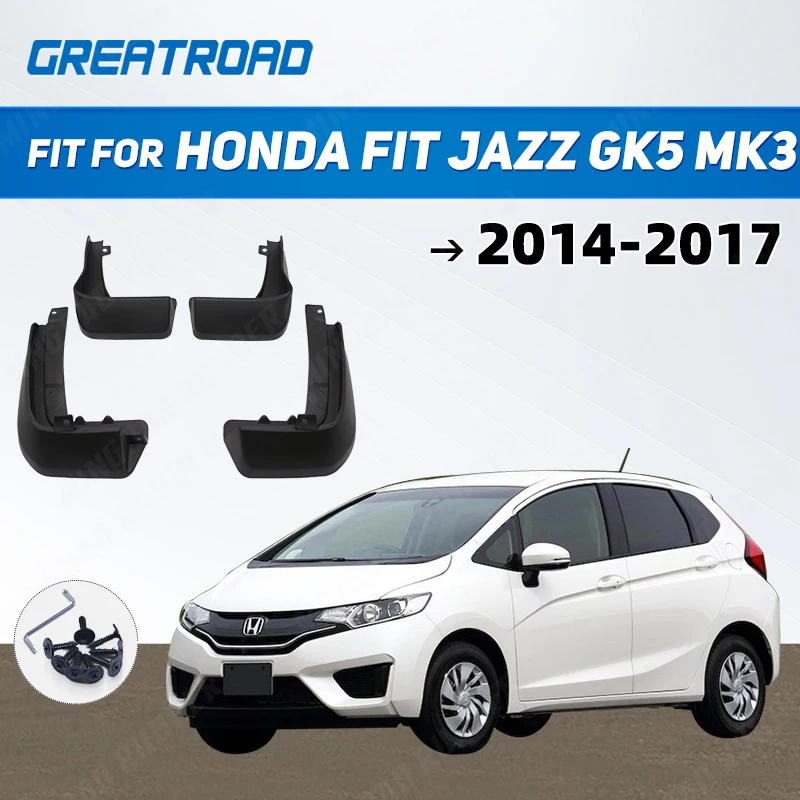 Car Mud Flaps For Honda Fit Jazz GK5 MK3 2014 2015 2016 2017 Mudflaps Splash Guards Mudguards Front Rear Accessories
Car Mud Flaps For Honda Fit Jazz GK5 MK3 2014 2015 2016 2017 Mudflaps Splash Guards Mudguards Front Rear Accessories