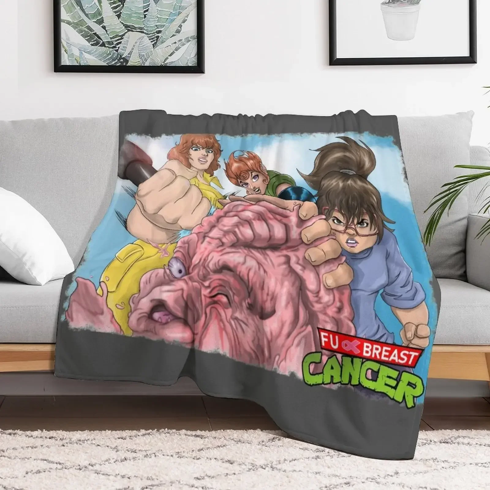 FU Breast Cancer Throw Blanket Warm Personalized Gift blankets and throws Blankets
FU Breast Cancer Throw Blanket Warm Personalized Gift blankets and throws Blankets