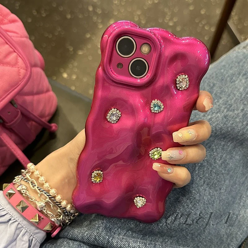 Роскошный чехол для телефона с драгоценными камнями и кристаллами и бриллиантами для iPhone 15, 14, 12, 13 Pro Max 11, милый мягкий силиконовый защитный чехол для девочек и женщин
Роскошный чехол для телефона с драгоценными камнями и кристаллами и бриллиантами для iPhone 15, 14, 12, 13 Pro Max 11, милый мягкий силиконовый защитный чехол для девочек и женщин